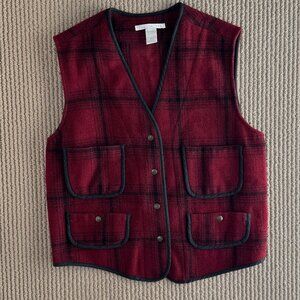 Vintage 90s Wool Vest by The Limited